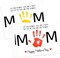 Mother’s Day Card Making Handprint Keepsake Kit – 10 Pack DIY Personalized Greeting Cards 8.5×11 Inch Minimalist Handprint Art for Classroom, Family & Mother’s Day Gifts